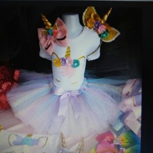 Unicorn birthday outfit